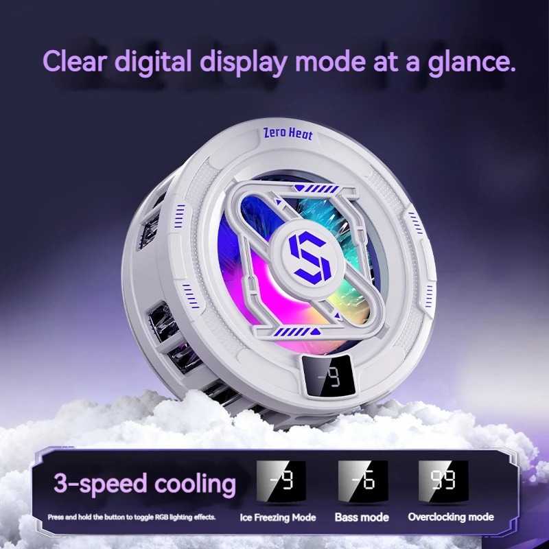 15W stijlvolle telefoonkoeler, - Photography Lighting Game recensie en prijs