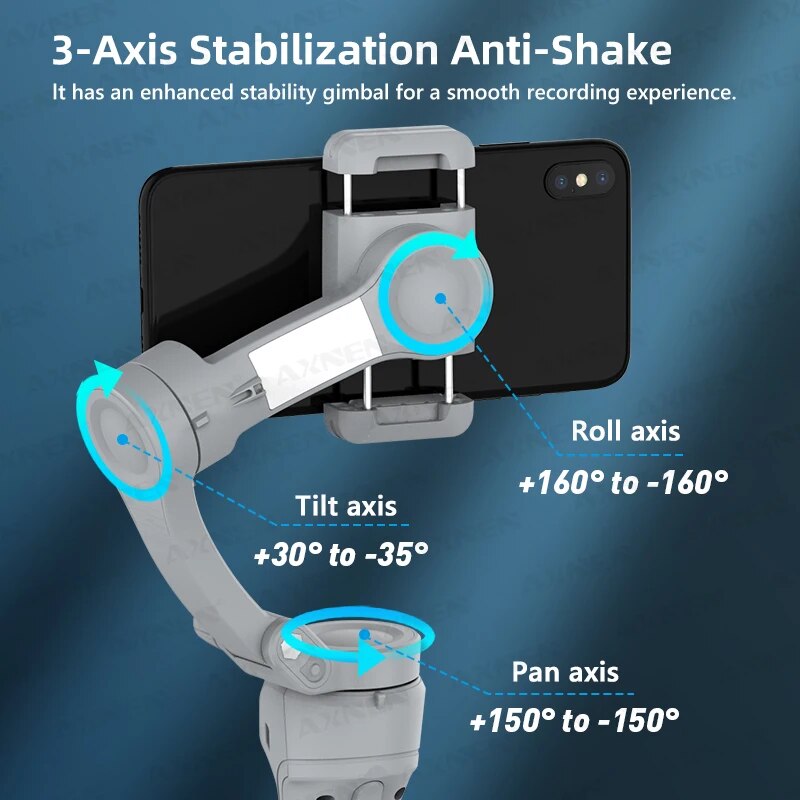 Axnen Hq6 3-As Cardanische Han - Photography Lighting Handheld recensie en prijs