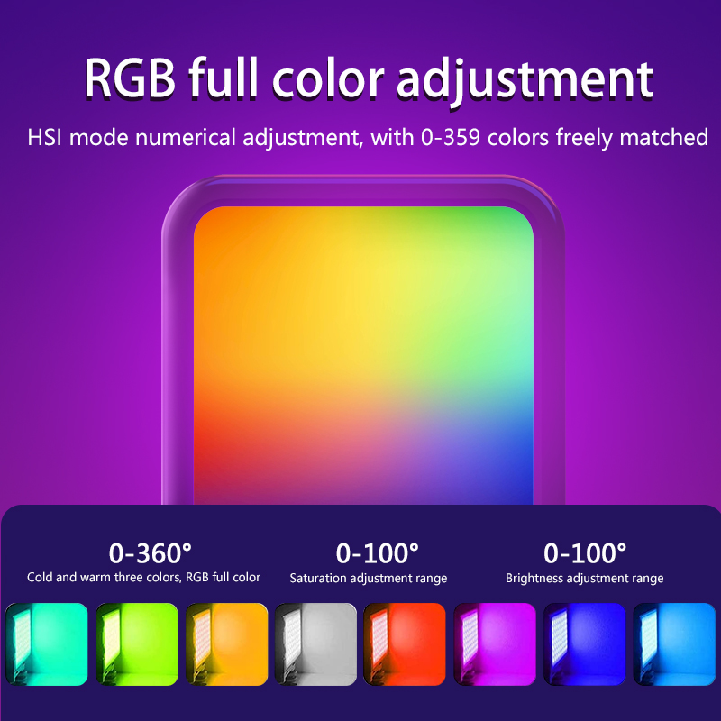 Draagbare W70RGB LED Full Colo - Photography Lighting Handheld recensie en prijs