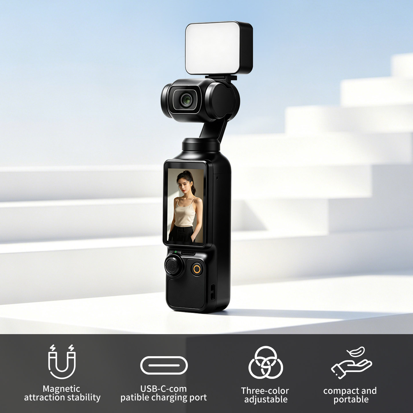 Draagbare magnetische vullicht - Photography Lighting Kit Portable recensie en prijs