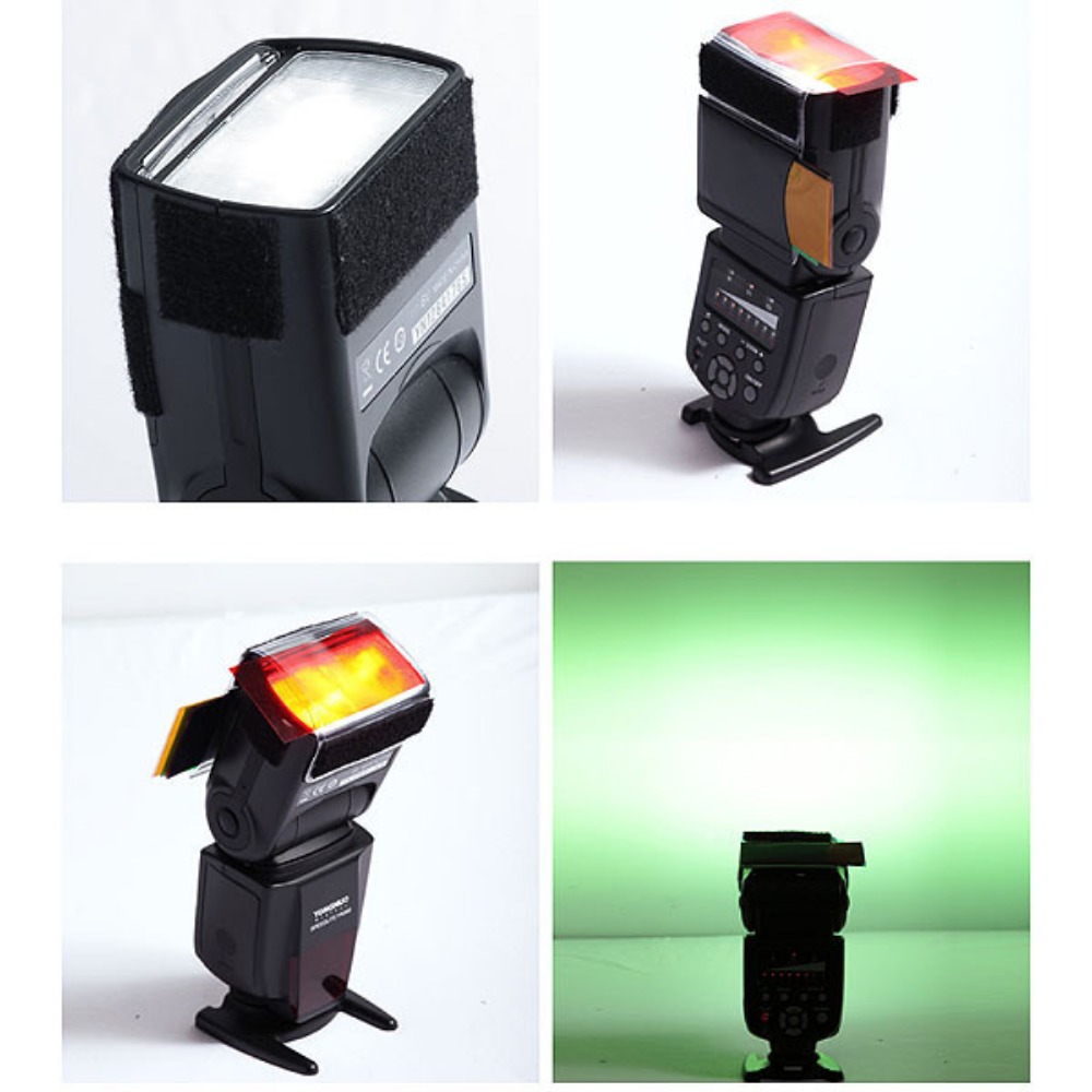 12 kleuren cameraflitsgels ver - Photography Lighting Meter recensie en prijs