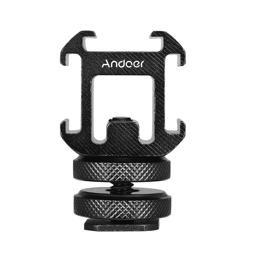 Andoer 3-Cold Shoe Mount Adapt - Photography Lighting Description recensie en prijs